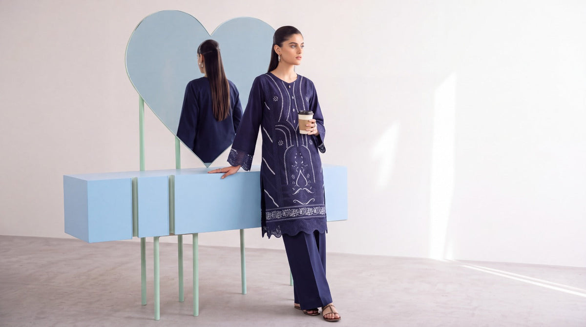 D13-Navy Blue 2PC