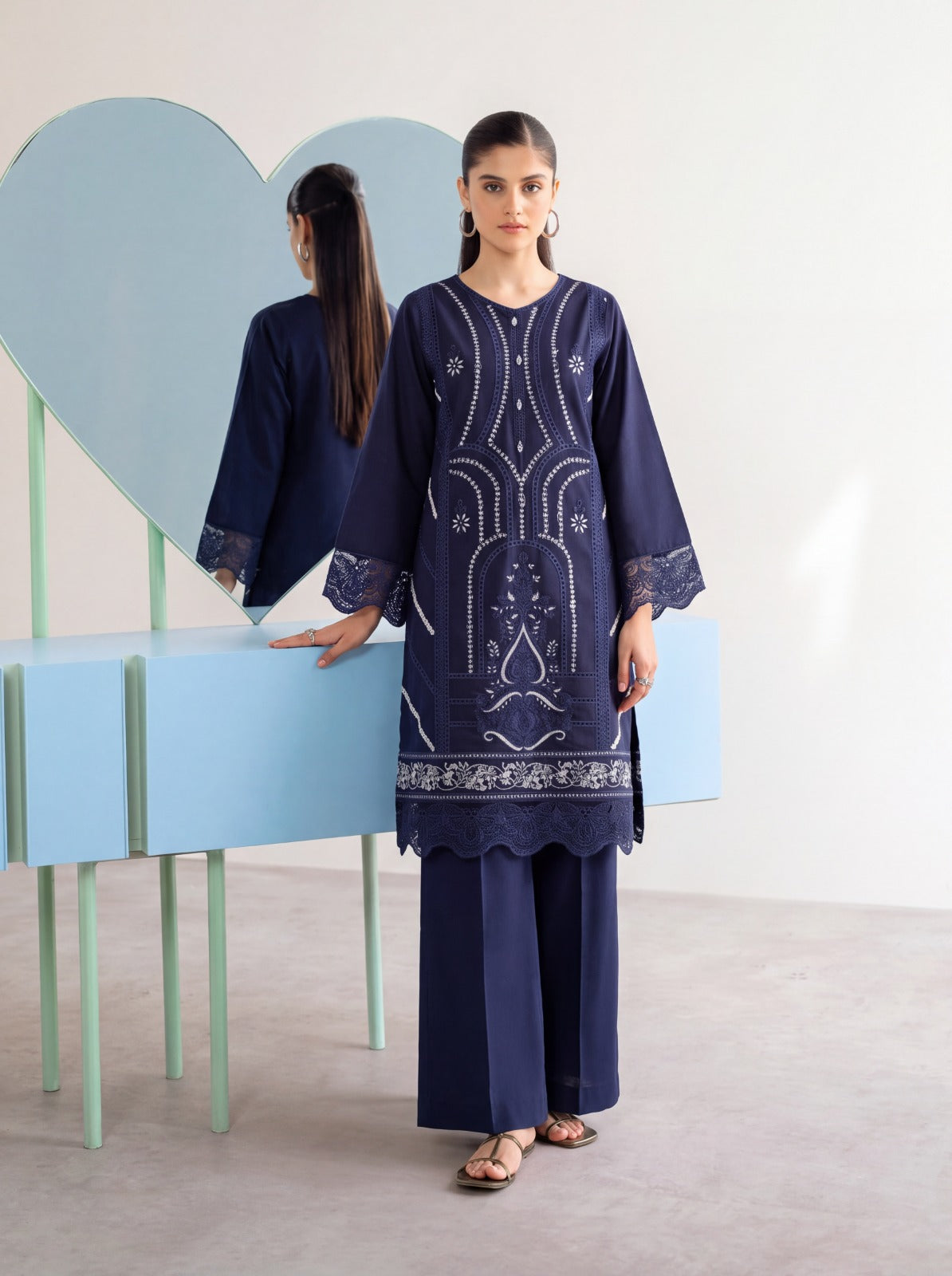D13-Navy Blue 2PC
