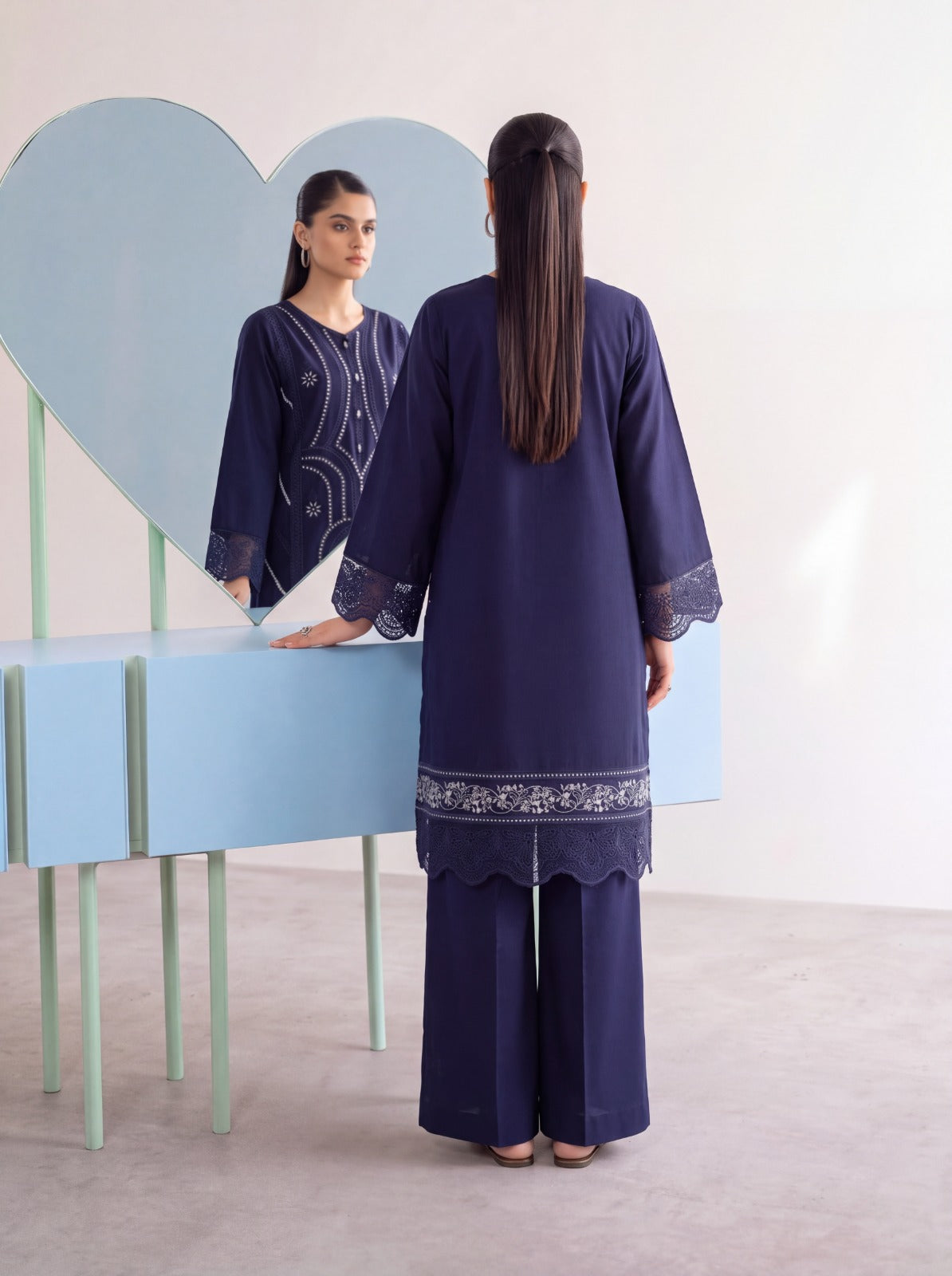 D13-Navy Blue 2PC